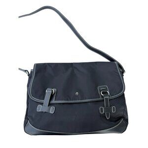 Etienne Aigner black Kaleidoscope Collection messenger/shoulder bag BNWT